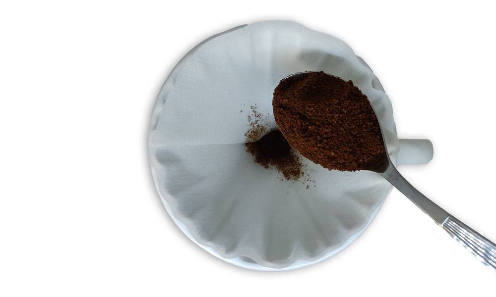 V60 - Café molido en filtro